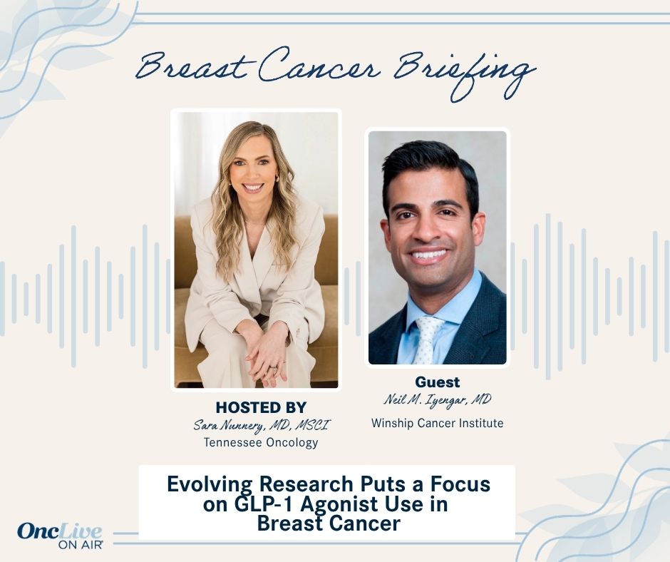 OncLive's tweet image. ICYMI: Watch @SaraNunneryMD, and @Neil_Iyengar, discuss the integration of GLP-1 agonists into breast cancer management. @TNOncology @WinshipAtEmory #bcsm #oncology

Prefer to listen? Find the audio on your favorite podcast platforms! 🎧

onclive.com/view/evolving-…