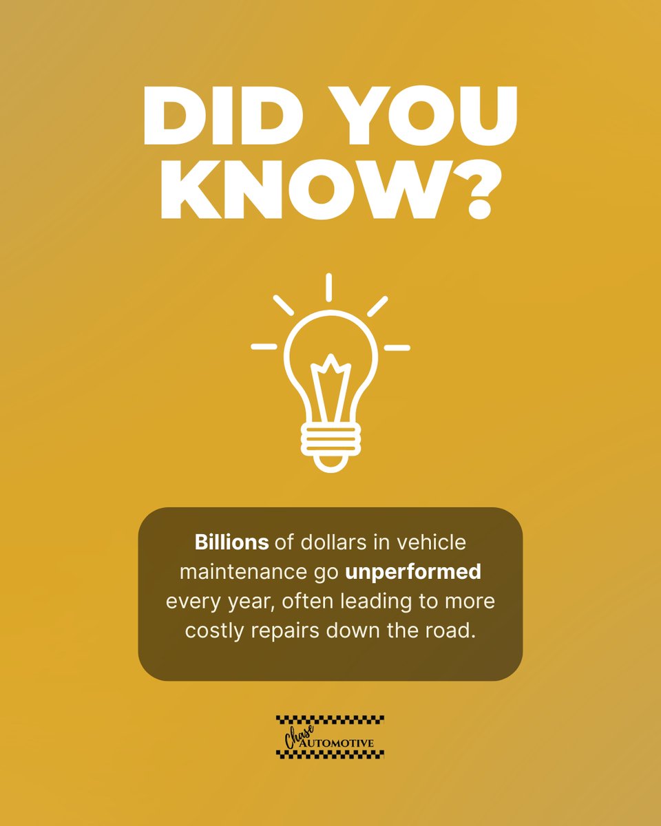 ChaseAutomotive's tweet photo. Your car takes care of you, so make sure you return the favor. 🤝

Regular maintenance keeps your performance sharp and your engine healthy. 

Don't wait for a breakdown to give it the attention it deserves. Call 303-344-4670 or visit https://t.co/oO8BkckgSj today! https://t.co/trTjQZNNgE