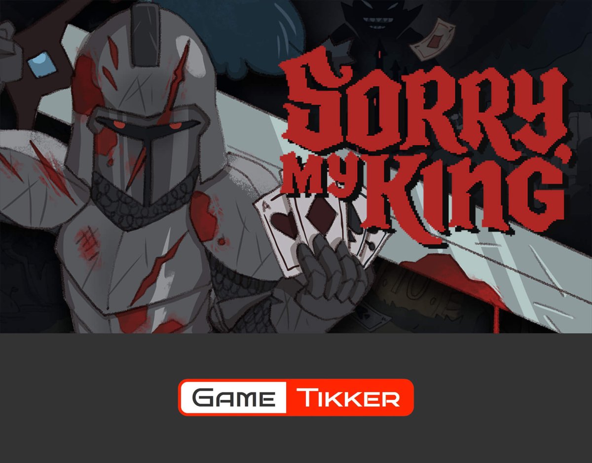 GameTikker's tweet image. 🕹️ Indie Game Spotlight 🕹️

Check out SORRY, MY KING by @sp3shoot a 1-bit pixel roguelite card battler.

Official Steampage:

store.steampowered.com/app/4539630/So…

Gather 5000 gold in 7 days to pay your debt.

#IndieGame #PCGaming #Gamer #Games #GoodIndieGames #Steam #Roguelike #SorryMyKing