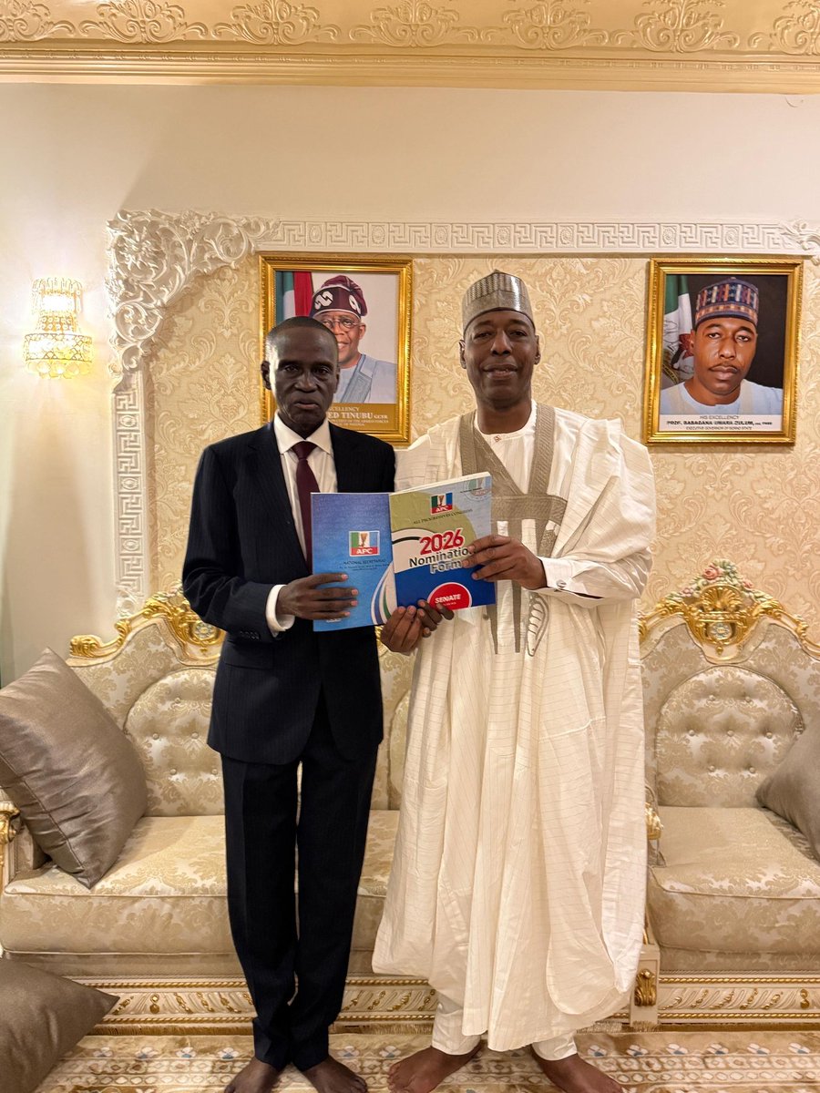 Kbukar_monguno's tweet photo. Chief Whip of the Senate Picks Nomination and Expression of Interest Forms for Second-Term Bid for Borno North Senate Seat
#LetTheGoodWorksContinue https://t.co/cThYCbS3SE