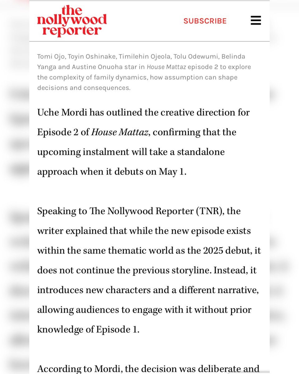 Iam_uchemordi's tweet photo. Had a brief chat with @EstherKaluNdid1 for @nollywoodnewsUS 

The countdown to House Mattaz is on✨
Attendance is free, registration is compulsory👌🏻

https://t.co/L6nhFjGG4Y https://t.co/UpvuXyx0Uw