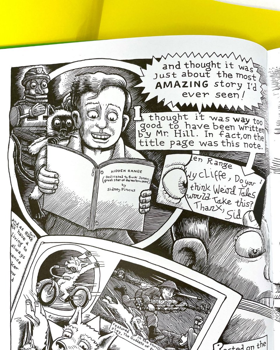 fantagraphics's tweet photo. Featuring Kim Deitch’s surreal scenarios and eye-popping psychedelia, Reincarnation Stories is a gripping yarn and a cartooning tour de force--it's out in paperback today! @deitchstudio https://t.co/3VvilPdnyq https://t.co/QDcHnlTNYt