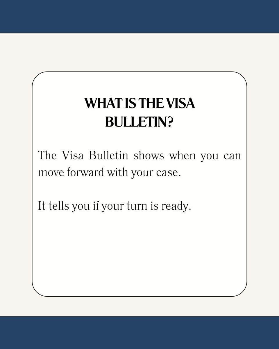 ForondaLaw's tweet image. Visa Bulletin updates can change your wait time for a green card.

forondalaw.com
calendly.com/forondalaw

#VisaBulletin #ImmigrationNews #GreenCard #USCIS #VisaUpdate #ImmigrationHelp #ForondaLaw