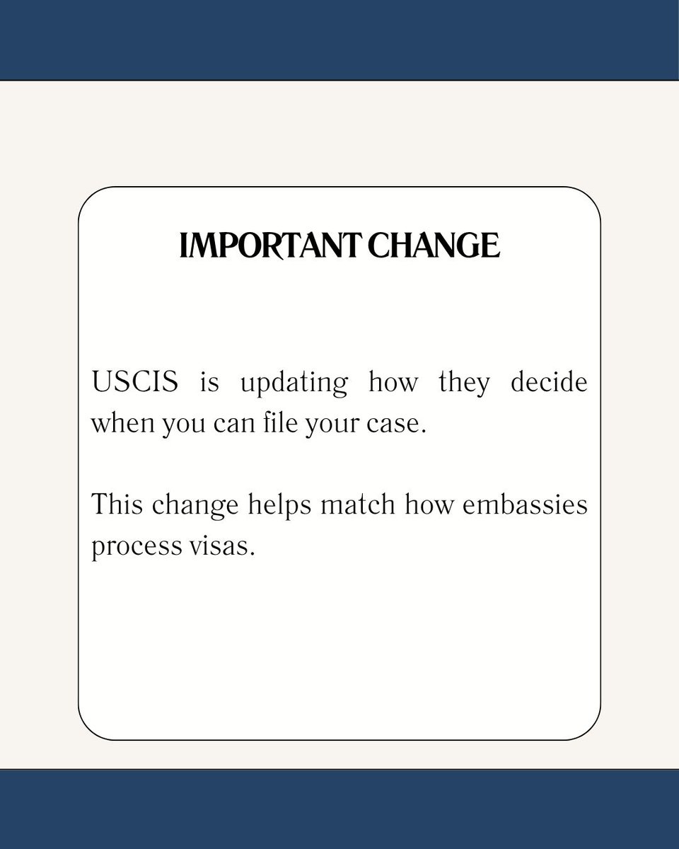 ForondaLaw's tweet image. Visa Bulletin updates can change your wait time for a green card.

forondalaw.com
calendly.com/forondalaw

#VisaBulletin #ImmigrationNews #GreenCard #USCIS #VisaUpdate #ImmigrationHelp #ForondaLaw