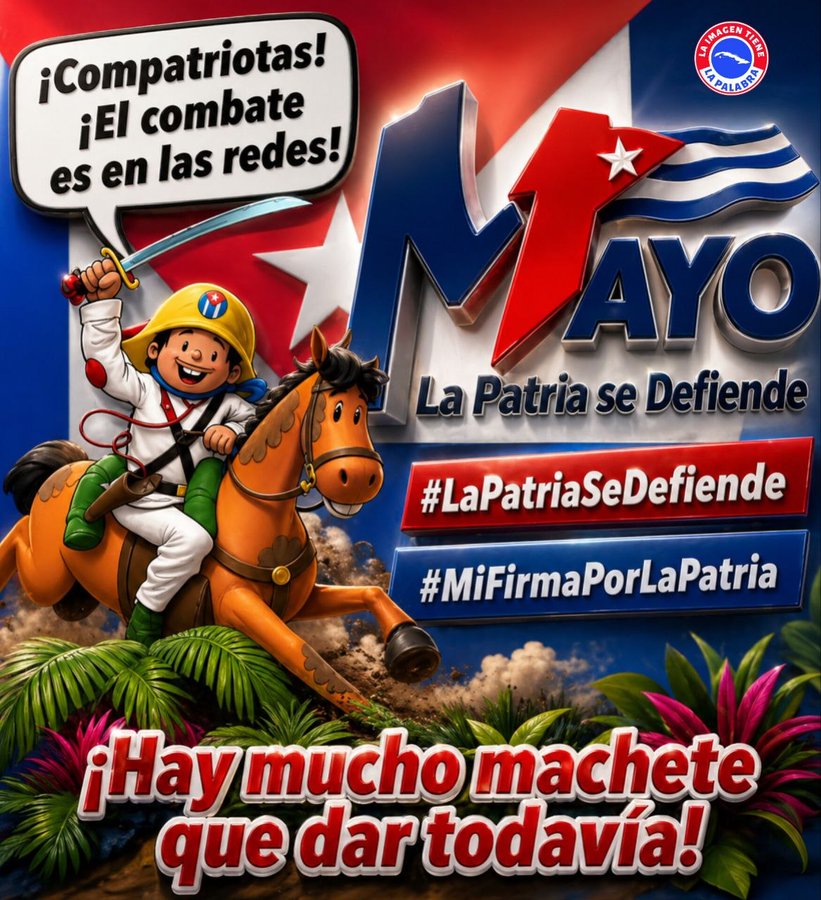 c_emmons28234's tweet photo. Este #1roDeMayo, desde #Cuba. Bajo el lema #LaPatriaSeDefiende, demostramos que la unidad es nuestra principal victoria. ¡Viva el 1ero Mayo! ✊🏼🇨🇺#CubaEstáFirme #CubaVencerá #ProvinciaGranma https://t.co/IXU4Jxnyee