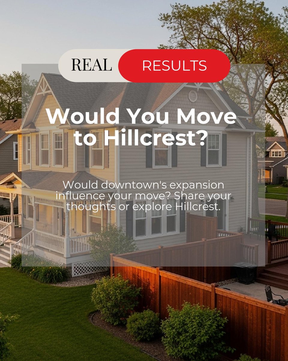 EstateRod's tweet photo. Hillcrest’s growing commercial hub and upgraded recreation spaces are drawing new buyers and investors looking for both value and lifestyle. 🌲🏡

Would an expanded downtown make you move? https://t.co/FJTniOpUkg