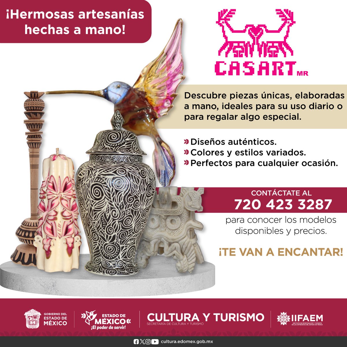 Artesanías del Estado de México tweet media