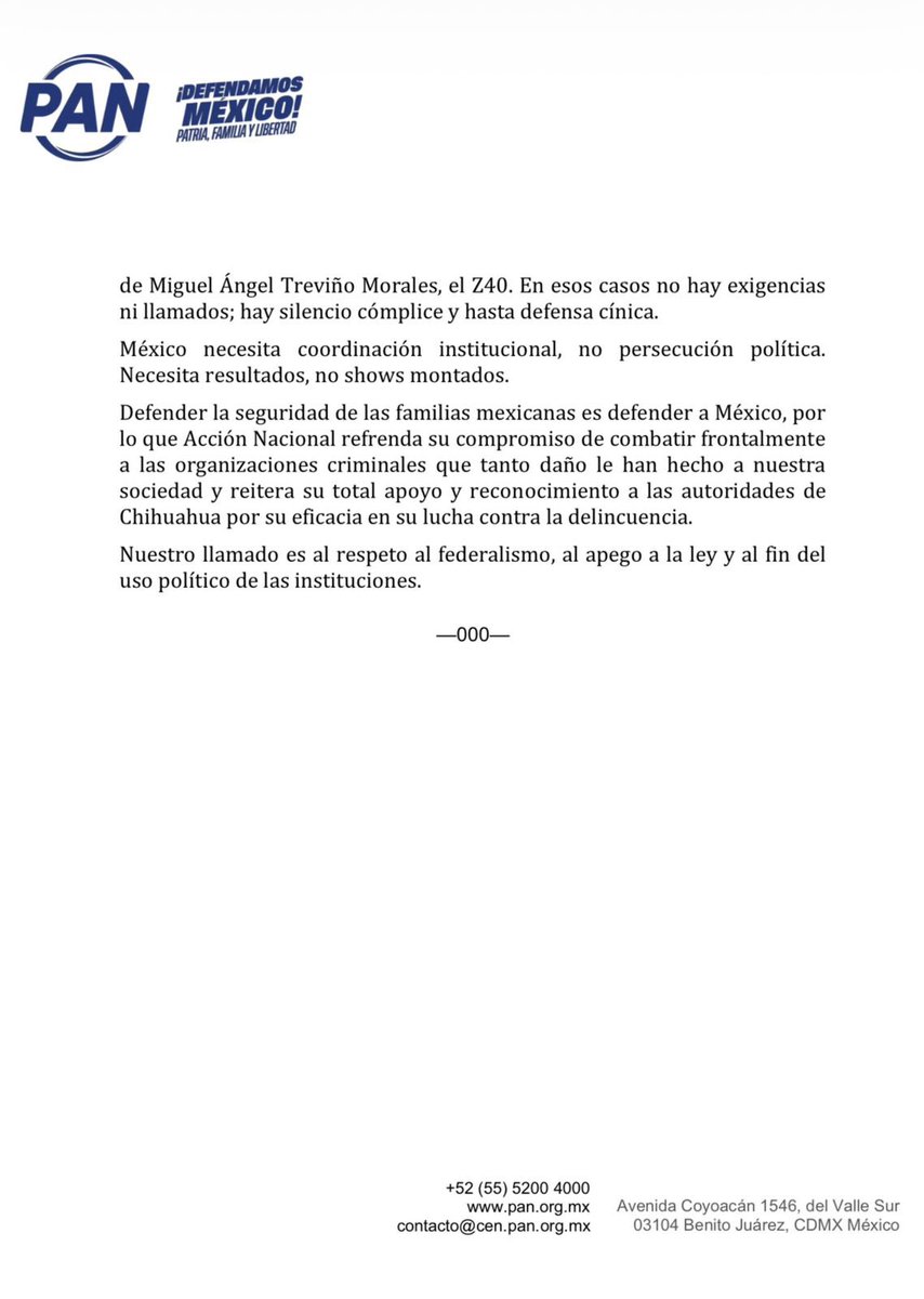 Acción Nacional tweet media