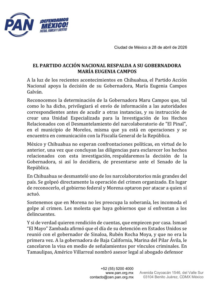 Acción Nacional tweet media