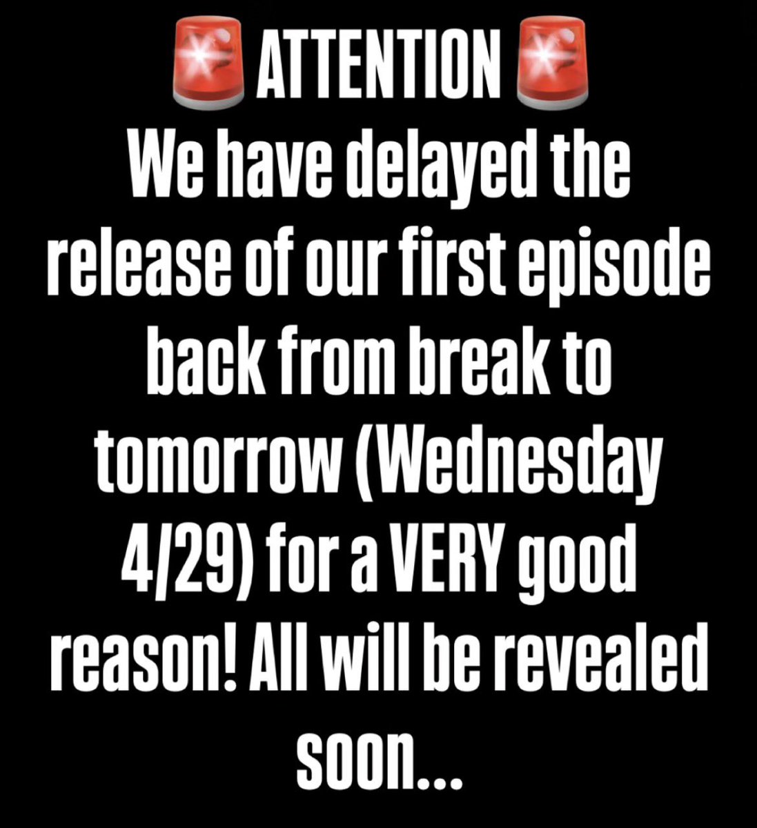 ITAKPodcast's tweet photo. 🚨ATTENTION🚨 https://t.co/AD3RrzbsTd