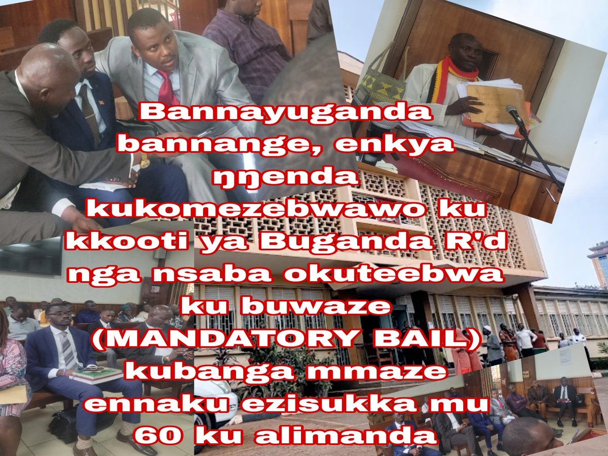 MALE MABIRIZI Ug &East Africa RULE OF LAW CHAMPION tweet media