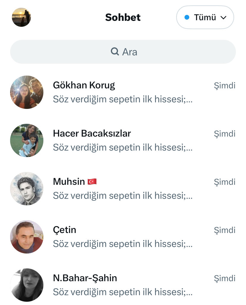 BEN SÖZÜMÜ TUTARIM HİSSEYİ GÖNDERMEYE BAŞLADIM✅

Sadece beğeni ve rt atanlara gönderiyorum

Ya nasip✋