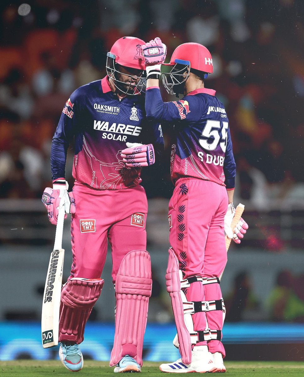 NigamMahi73's tweet photo. #SubhamDubey faced relentless criticism in 2025 for his finishing, but RR stood by him, and today he delivered when it mattered most. Similarly, #DonovanFerreira finally lived up to his "power-hitter" tag, showing the IPL the true extent of his talent #RRvsPBKS #IPL2026 https://t.co/qZyICD9Ptx
