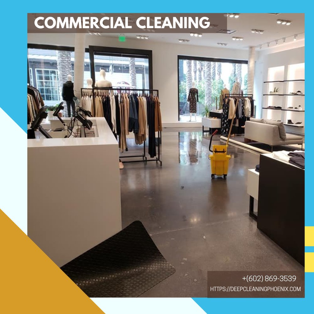 ArizonaService's tweet photo. A clean business makes a strong first impression. Our commercial cleaning helps maintain a spotless environment that your clients and employees will appreciate. Call us to book your service today!
#CommercialCleaning
https://t.co/U8VdQ2b0KC https://t.co/IOwVLpU0A8