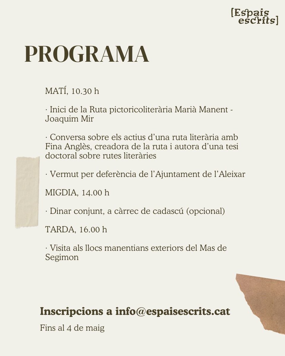 Espais Escrits tweet media