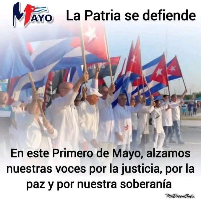 Ampp_Guane's tweet photo. Por la Revolución, nos vemos en la plaza .#1DeMayo #LaPatriaSeDefiende  #PinardelRío https://t.co/bMxbXPoe8h