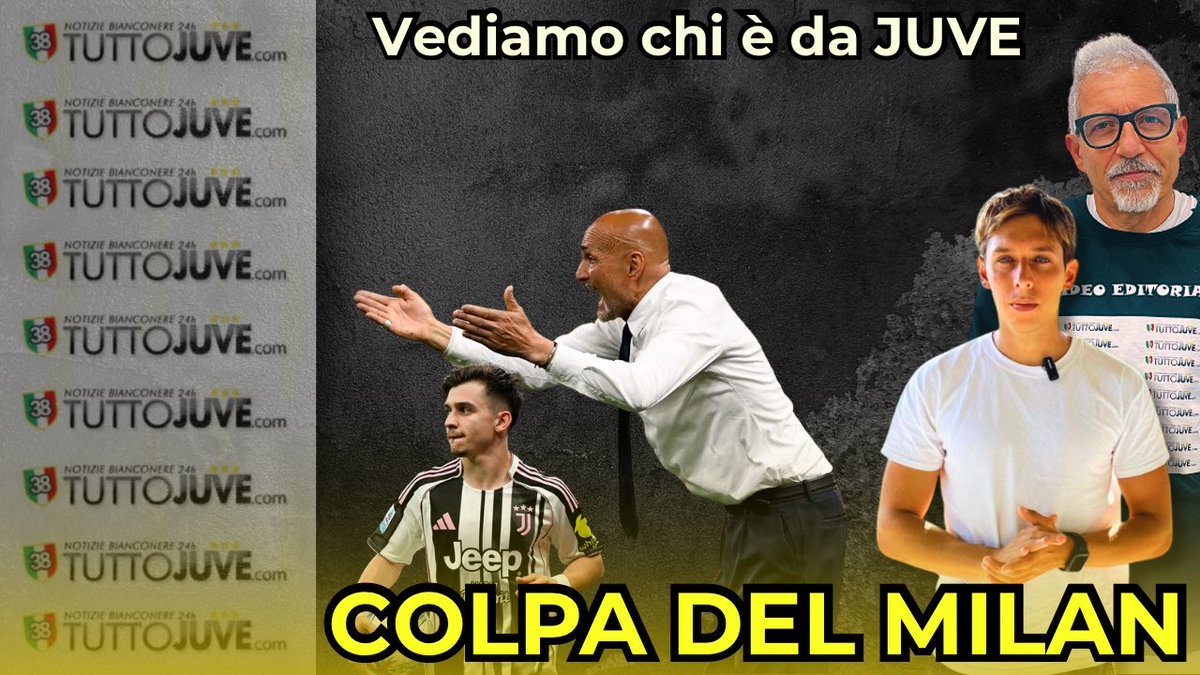 ClaudioZuliani's tweet image. EDITORIALE TUTTOJUVE 
Cambia il designatore ma non cambierà nulla 😡
Adesso capiamo quali giocatori sono da Juve!
TuttoJuve.com #Juventus #milan #MVP
youtu.be/KmQlfnYhwPQ?is…