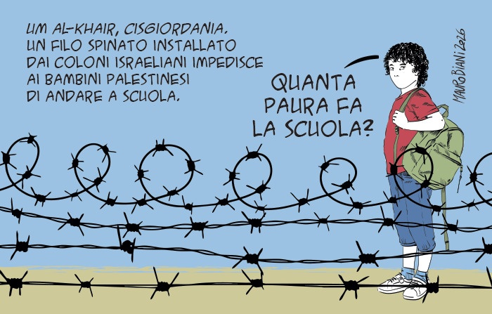nonsonpago1's tweet photo. .@maurobiani
Um Al-Khair, #coloni #Cisgiordania #scuola.
Paura della #scuola.
Oggi per @repubblica
https://t.co/mQoNjZJV4M
#Biani !
#lodio #blob @BlobRai3 https://t.co/dxTP9ZjdeP