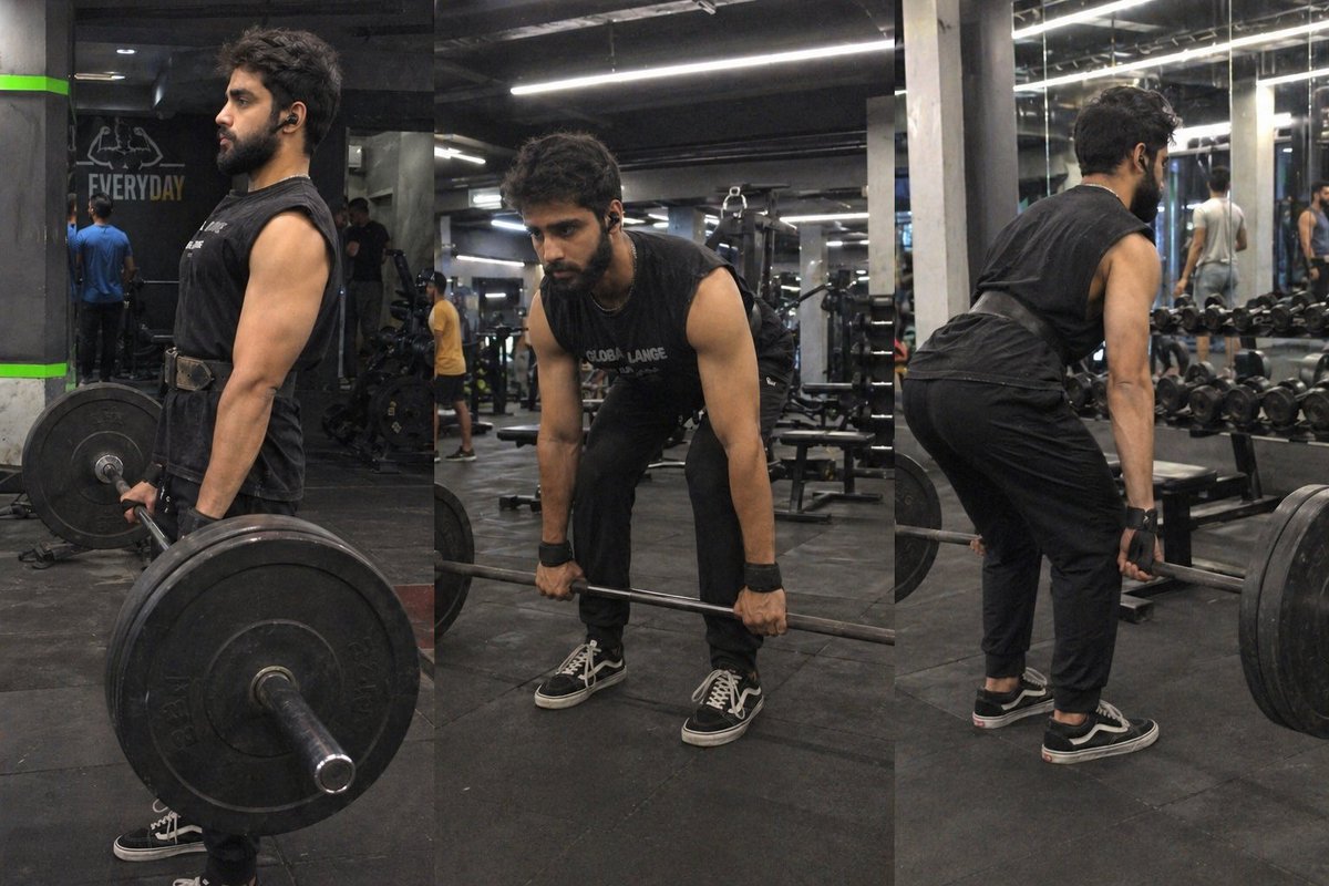 Tarush_10's tweet image. Deadlift builds full-body strength by lifting weight from the ground with proper form. 💪
#deadlift
#lpu
#physicaleducation