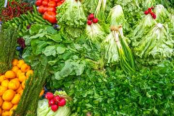 Batumi5News's tweet image. The 15.5% rise in #vegetable prices contributes significantly to the increase in annual inflation rates, according to the National Statistics Service. Pressures on the prices of #Food  and non-alcoholic beverages raise concerns about the purchasing power of citizens.