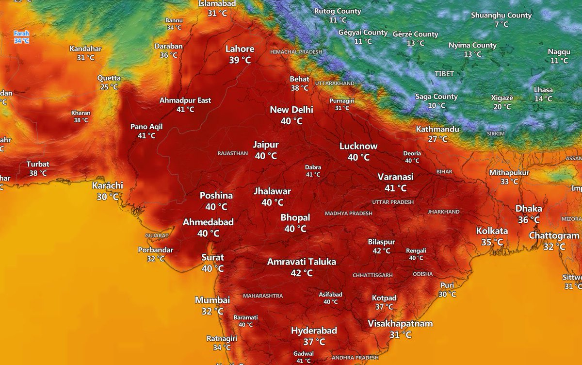 Strongdesire25's tweet image. Markets will react later.

Heat will hit first. 🌞

El Niño effect already in play — summer will make it visible.

#ElNino #HeatWave #Markets #Macro