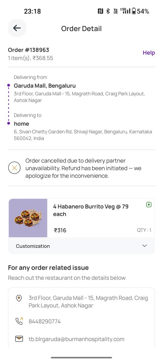 Anupbhatt5's tweet photo. @taccobelll  it's very disappoint, when they don't want to deliver, just cancel the order 😕 it's really sucks https://t.co/QLYxfULEWx