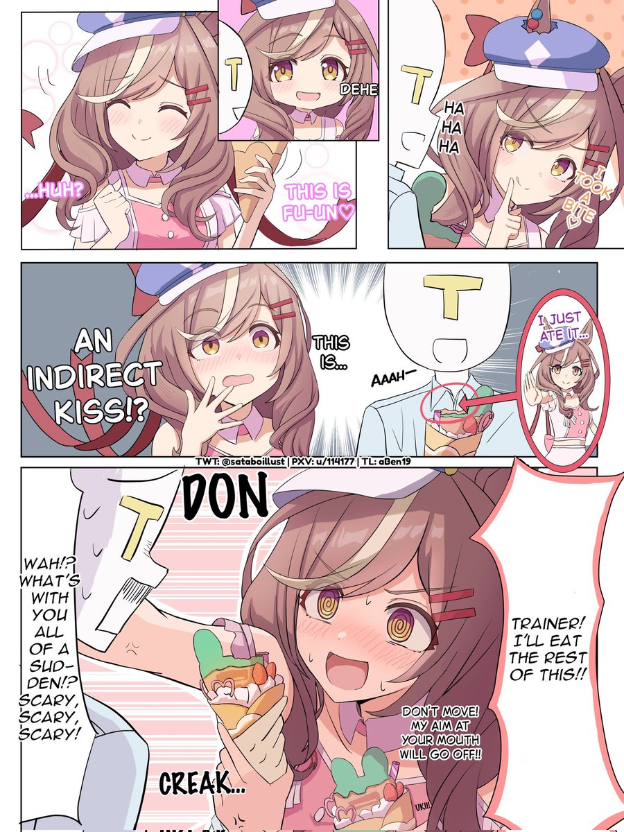 Timely Male trainer x Uma tweet media