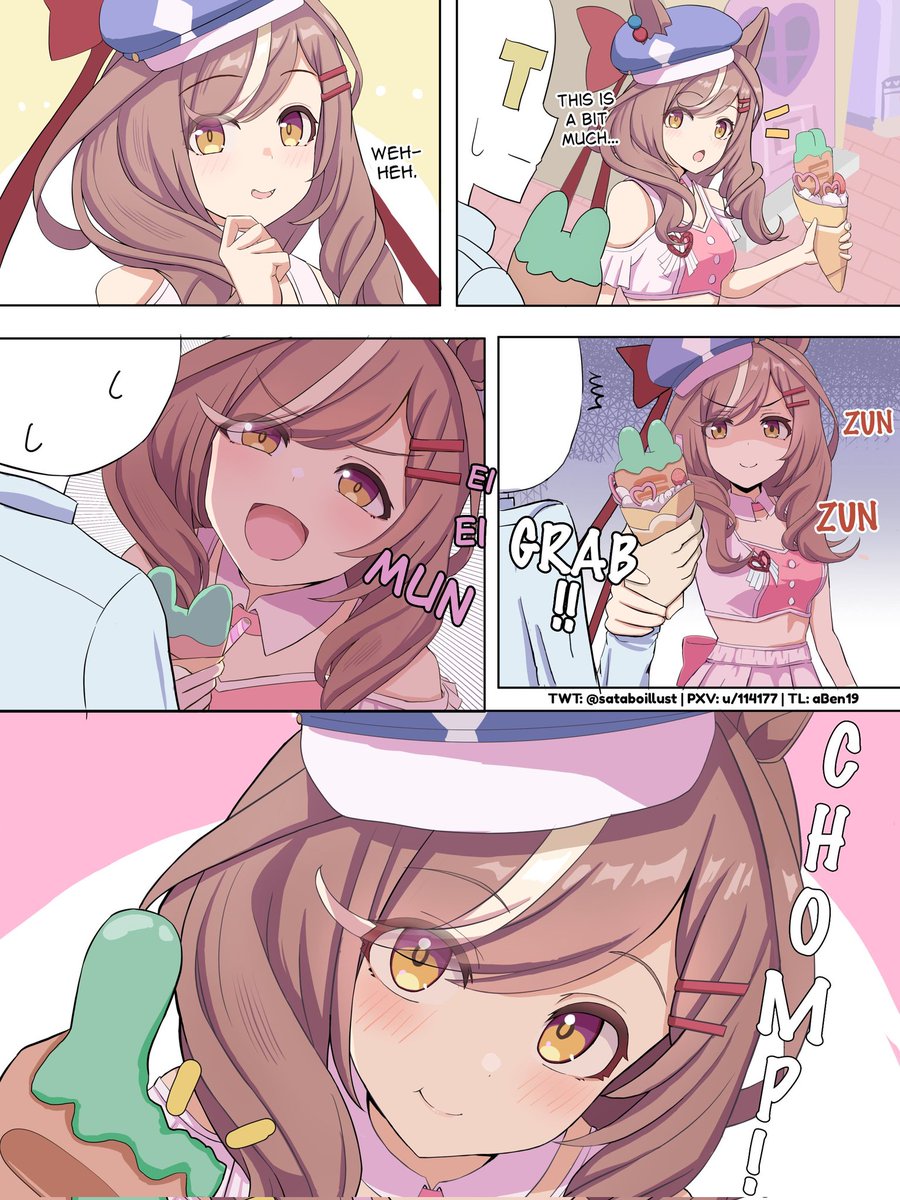 Timely Male trainer x Uma tweet media