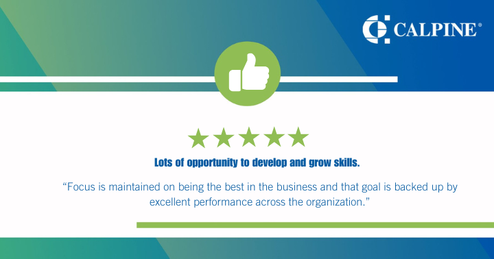 CalpineCareers's tweet photo. We’re committed to helping our employees grow and develop their skills. With a focus on excellence and a culture that supports learning, our team members can reach their full potential while contributing to a high-performing organization: https://t.co/Z8e2HWazFq https://t.co/KUcrsEdUG1
