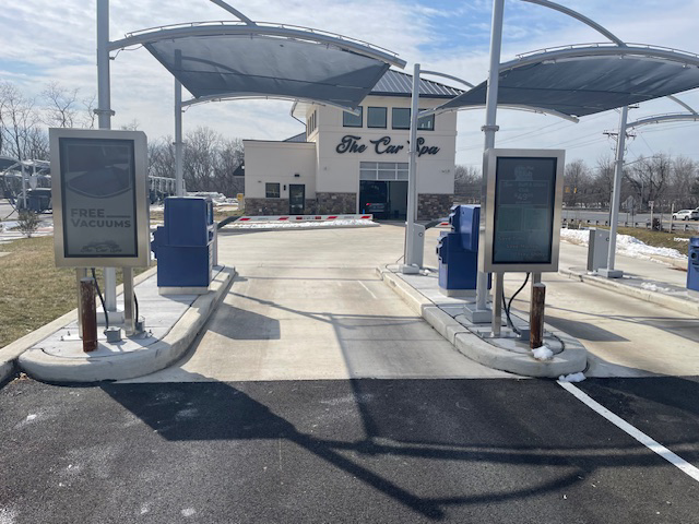 howcoinc's tweet photo. Another successful build in action. The Car Spa in Wilmington, DE, features modern pay stations, dual lanes, and a streamlined entrance designed to keep cars moving and customers satisfied. Built with efficiency and throughput in mind. Get started today. https://t.co/bvagu7SGfK https://t.co/PrdQXlTK2d
