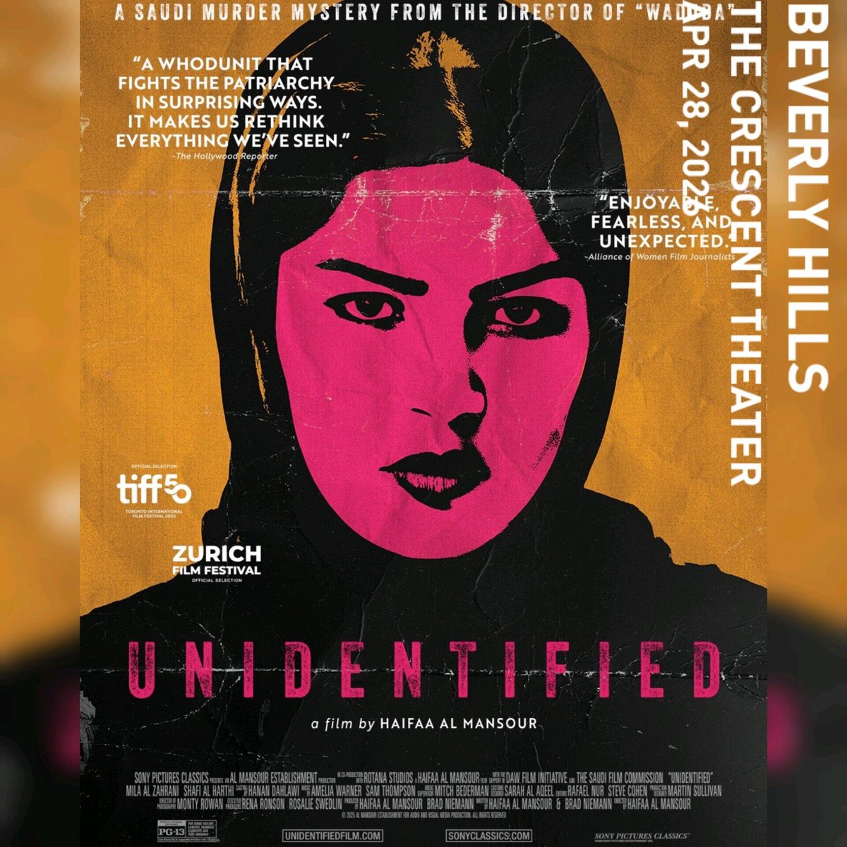 #movie screening today... #Unidentified . #MilaAlZahrani  #HaifaaAlMansour  <a href="/sonyclassics/">Sony Pictures Classics</a>