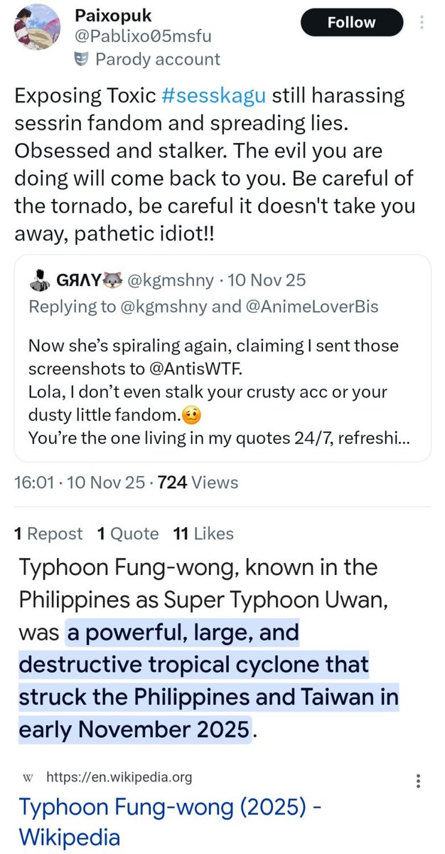 antis being terrible people tweet media