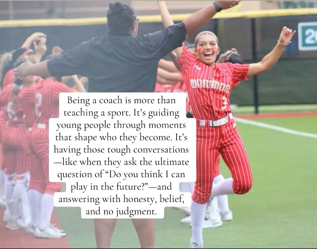 CoachHill2314's tweet photo. Being a coach isn’t about wins, shoutouts, or recognition—it’s about being the steady voice, the safe place, and the belief in someone when they don’t believe in themselves. I do it for the moments they come back years later and say “you helped me get here.” https://t.co/y3eElL5gFC