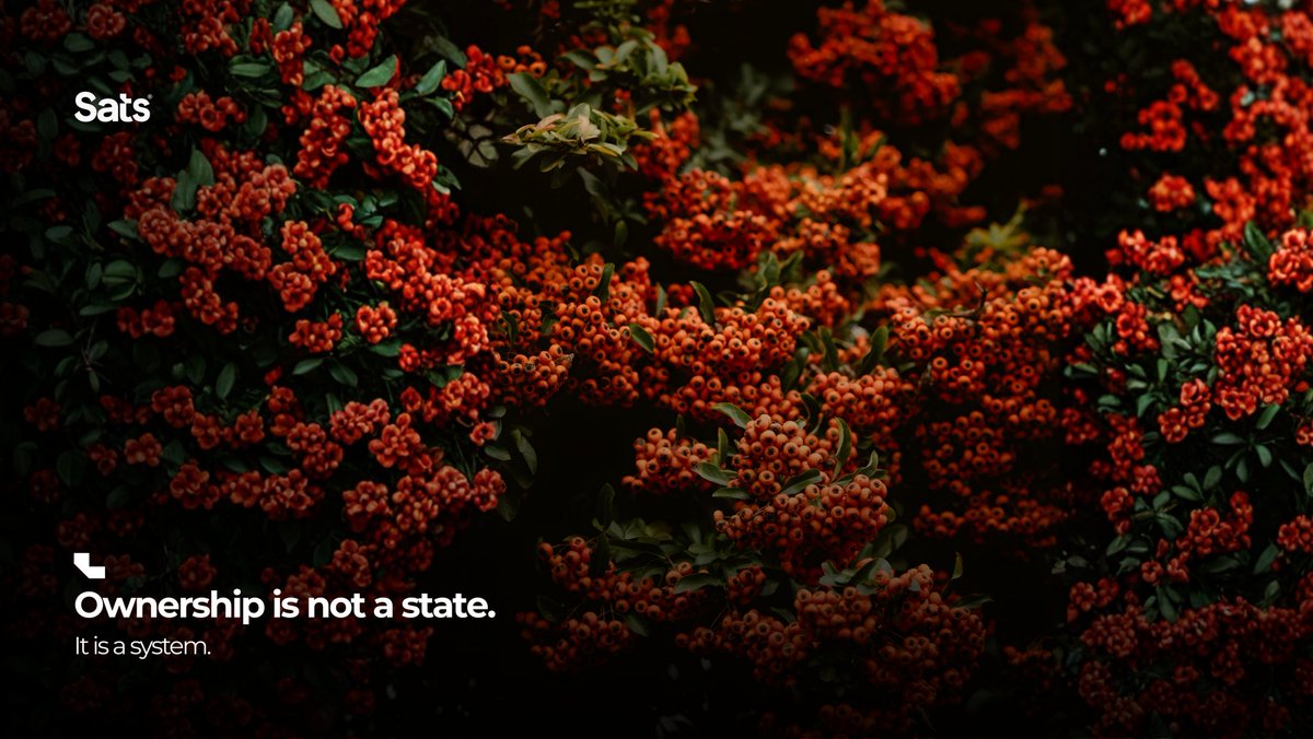 satscapital_'s tweet image. Ownership is no longer static.

It is programmable.

#DigitalAssets #Ownsership