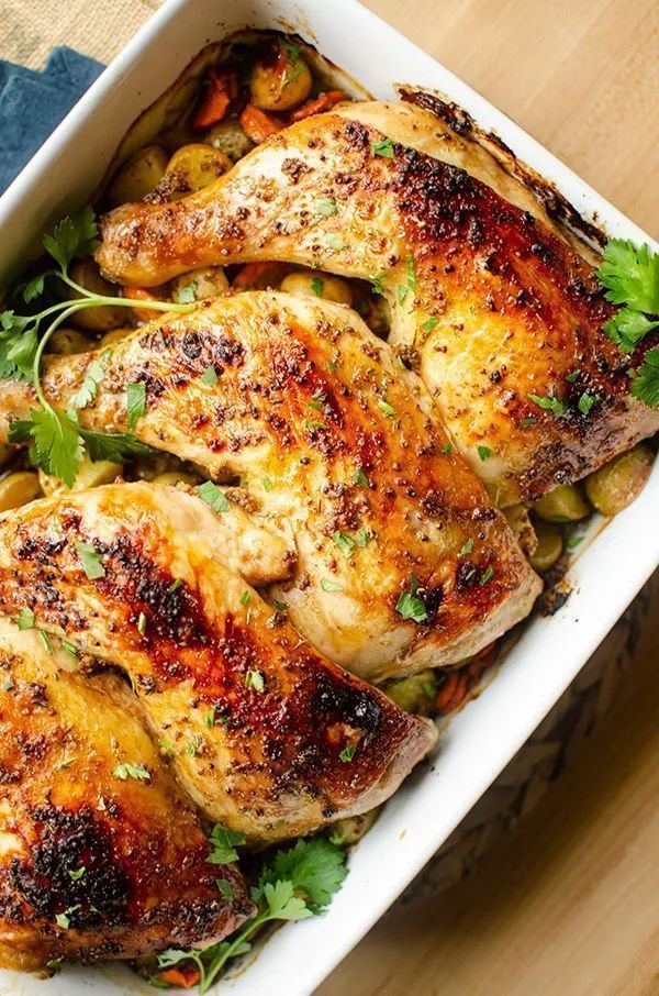 Living_Lou's tweet image. FANTASTIC chicken thighs! 💞

Make this one-pan recipe in the oven - DELICIOUS. 😀

RECIPE: buff.ly/326D2O3
#chicken #cooking