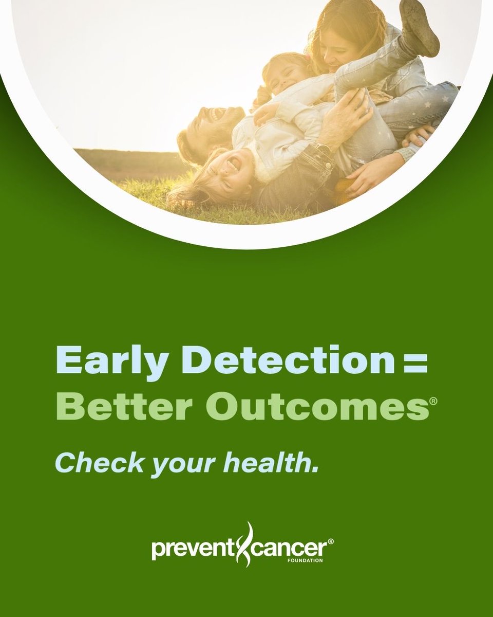 HPVAlliance's tweet photo. Signs or symptoms of cancer don’t always appear. That’s why you should check your health through routine cancer screening tests &amp; checks. 
This Cancer Prevention &amp; Early Detection 
Month, learn the routine cancer screenings you need: https://t.co/qyXDSSWJmj https://t.co/zgS5Z1ggH4