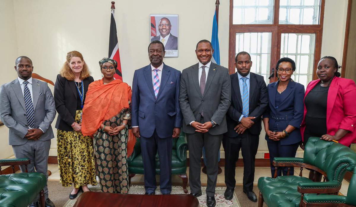 UNHCR_Kenya's tweet photo. Today, @FatimaMCole presented her credentials as UNHCR Representative in Kenya. 

UNHCR Kenya looks forward to continued collaboration with the Government of Kenya, counties and partners to protect and support refugees, asylum-seekers and host communities. https://t.co/Uq5yCAQGuT