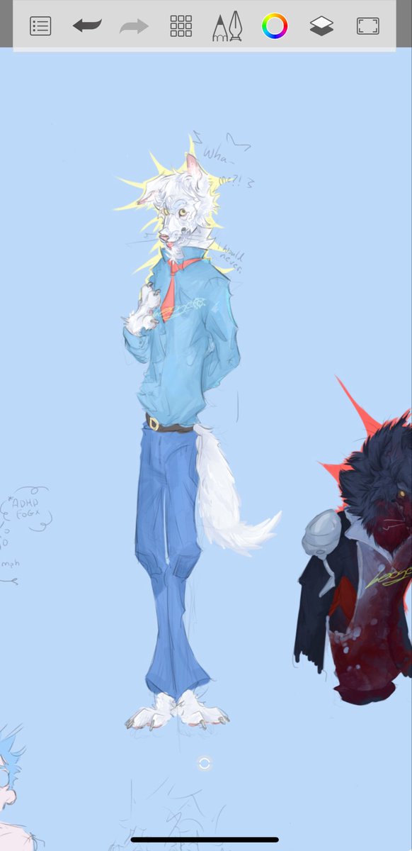 galacticbooger's tweet photo. #youngrick wolf completed as well (:-3 https://t.co/qtRxtPCE6K