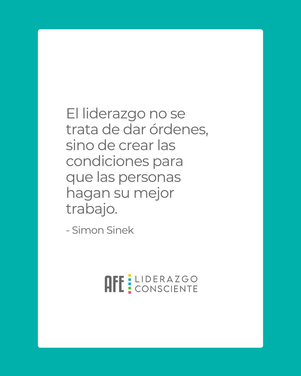 Mucho del liderazgo se confunde con control… pero en realidad se trata de crear el entorno correcto.

Cuando hay claridad, confianza y espacio para aportar, las personas no necesitan que les digan qué hacer… dan lo mejor de sí.

Ahí es donde el liderazgo deja de imponer… y