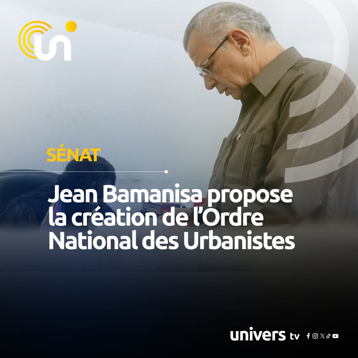 La République Démocratique du Congo (RDC) s’apprête à engager une réforme majeure de son espace vital à travers la création de l’Ordre national des urbanistes (ONU), après une première loi de régulation. 

L’initiative parlementaire est du Sénateur Jean Bamanisa Saidi qui vient