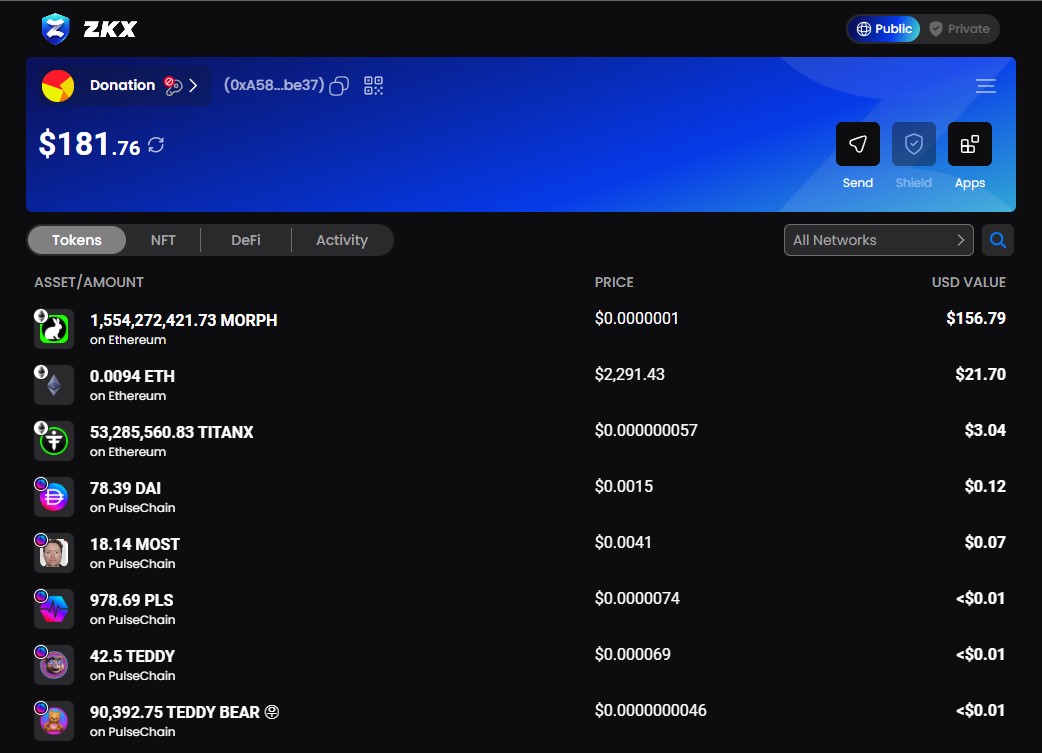 crypto_conno888's tweet photo. 🚨🚨 NEW WALLET LAUNCH🚨🚨

@LibertySwapFi has really pulled it out of the bag. 👏👏

I've had a quick play about with the new #ZKXwallet, I must say I'm VERY impressed. 😀😀

This is the beginning of much bigger thing's for $PCOCK & $Pulsechain 

@Rabby_io has a serious competitor.  $Pulsechain $PCOCK 🦚🦚🦚