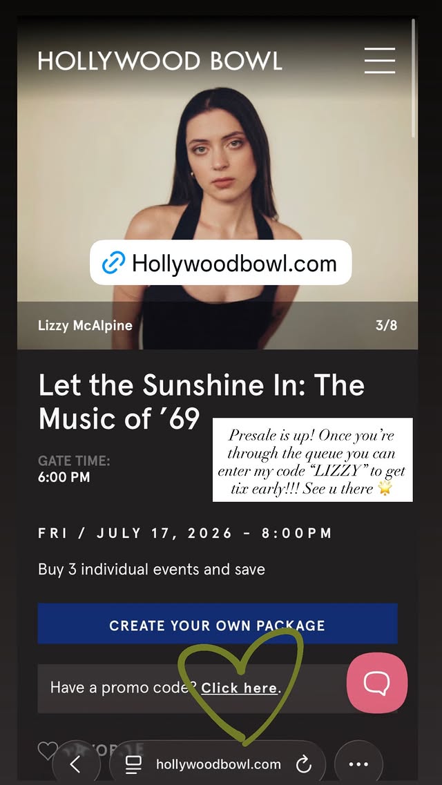 Lizzy McAlpine Updates tweet media