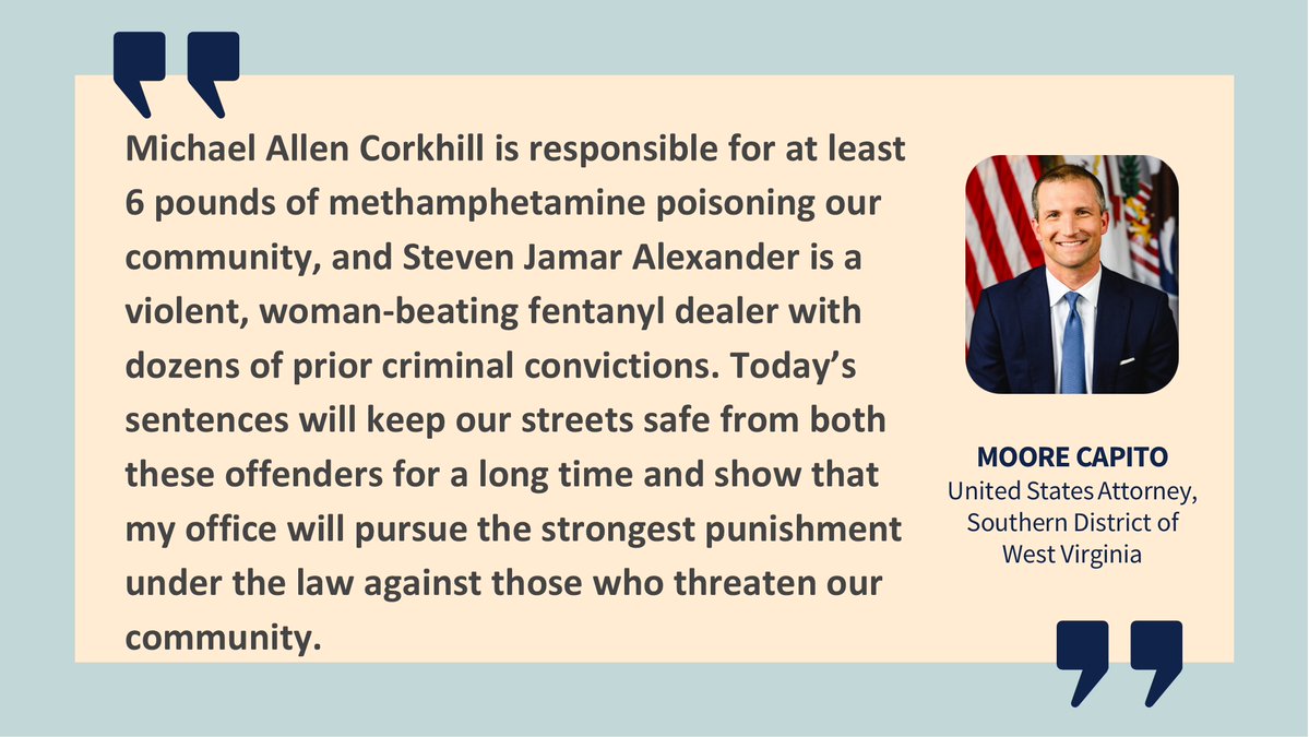 U.S. Attorney SDWV tweet media