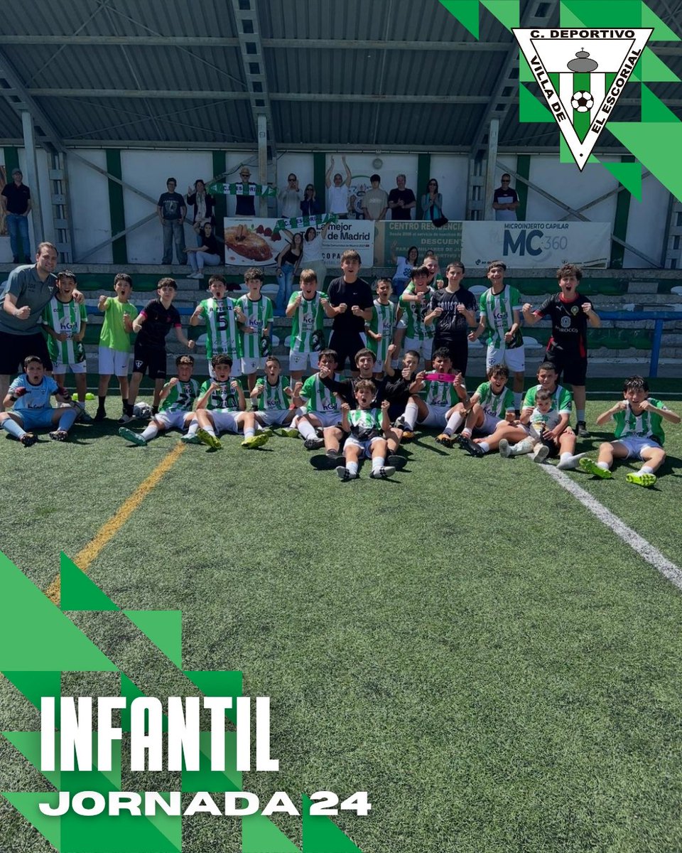 cdescorial1968's tweet photo. 📷 Nuestro equipo infantil se lleva una gran goleada en casa ante la AD Collado Mediano firmando un gran partido, sobre todo en la segunda mitad.

⚽⚽⚽ Abde
⚽⚽ Emran
⚽ Elio

#ElOrgullodelaVilla #CDEscorial https://t.co/4aYmYPxEjL