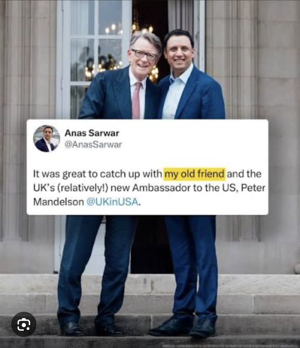 Should we really be surprised that spineless Anas Sarwar wouldn't whip his Scottish MPs for an investigation into Starmer and Mandelson?

What are you hiding, <a href="/AnasSarwar/">Anas Sarwar</a> ?