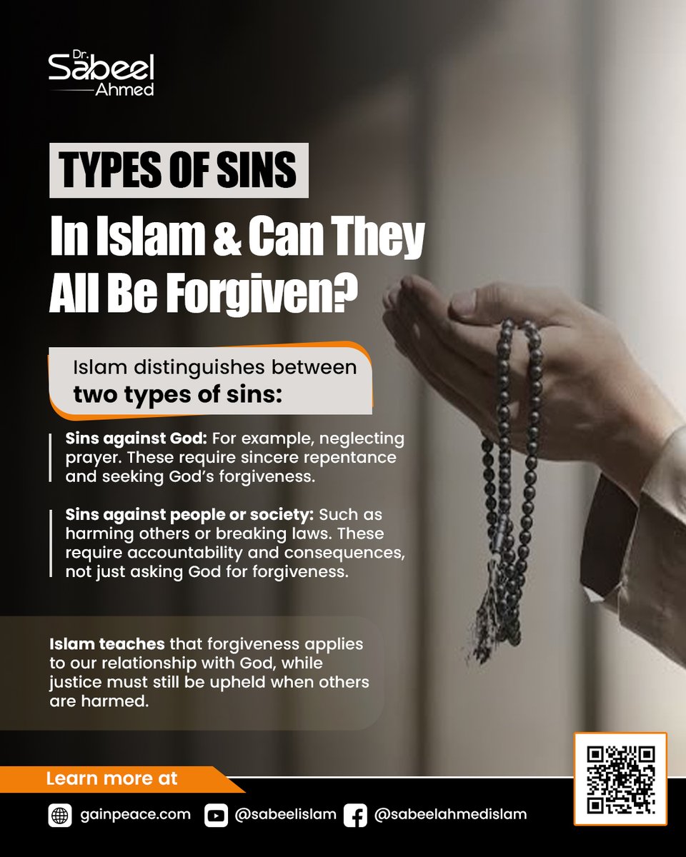 sabeeldawah's tweet image. No sin is too small to ignore, and no mistake is too big to return from.

Reflect, seek forgiveness, and grow closer to Allah. 🌐 gainpeace.com

#Islam #Forgiveness #Faith #Repentance #Guidance