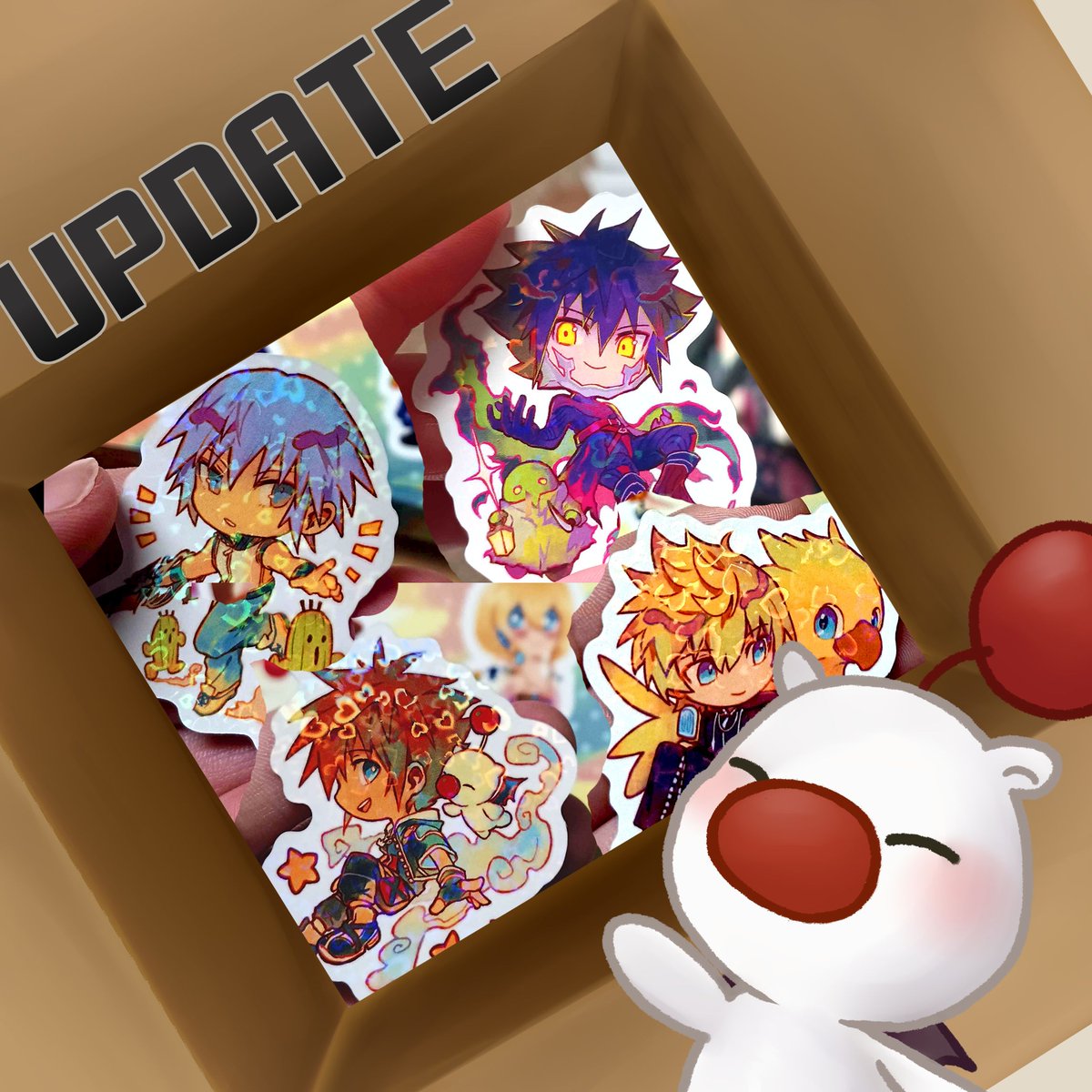 khxffzine's tweet photo. ♟️ PRODUCTION UPDATE📷 
This gorgeous and fantastic set of stickers is ready! 
designed by: @say0ranarts https://t.co/guQ8qE7jwf
