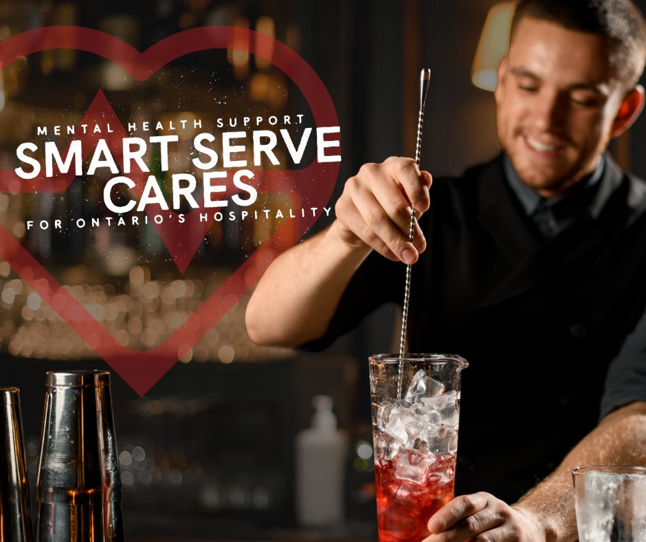 smartserve's tweet photo. Your mental health matters. 

Smart Serve Cares, created in partnership with Not 9 to 5 Org and GreenShield offers: 
💚 3 hours of free online therapy 
💚 Digital CBT to tackle stress and anxiety 
💚 Wellness resources for you and your workplace 

Supporting valid Smart Serve certificate holders every step of the way. Learn more at https://t.co/15yCv6TtI7. 

#smartservefacts #smartserve #retail #launch #responsiblesale #responsibleservice #liquor #ontario #online #training #ecertificate #alcoholpolicy #recertification