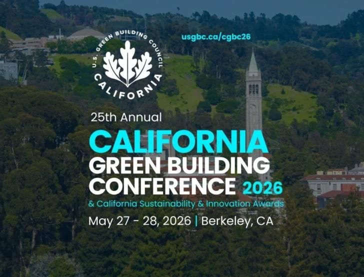 CAGreenbuilding's tweet image. 25th Annual California Green Building Conference, May 27-28, #Berkeley #California buff.ly/LI4fsx6 @USGBCCalifornia @USGBC #building #buildings #greenbuilding #design #resilience #engineering #construction #energyefficiency #energy #health #architecture #decarbonization