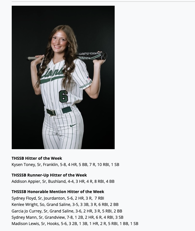 TxHSSoftball tweet media